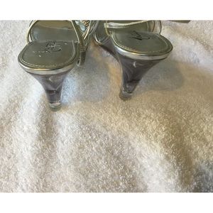 Metaphor women’s heels with rhinestones